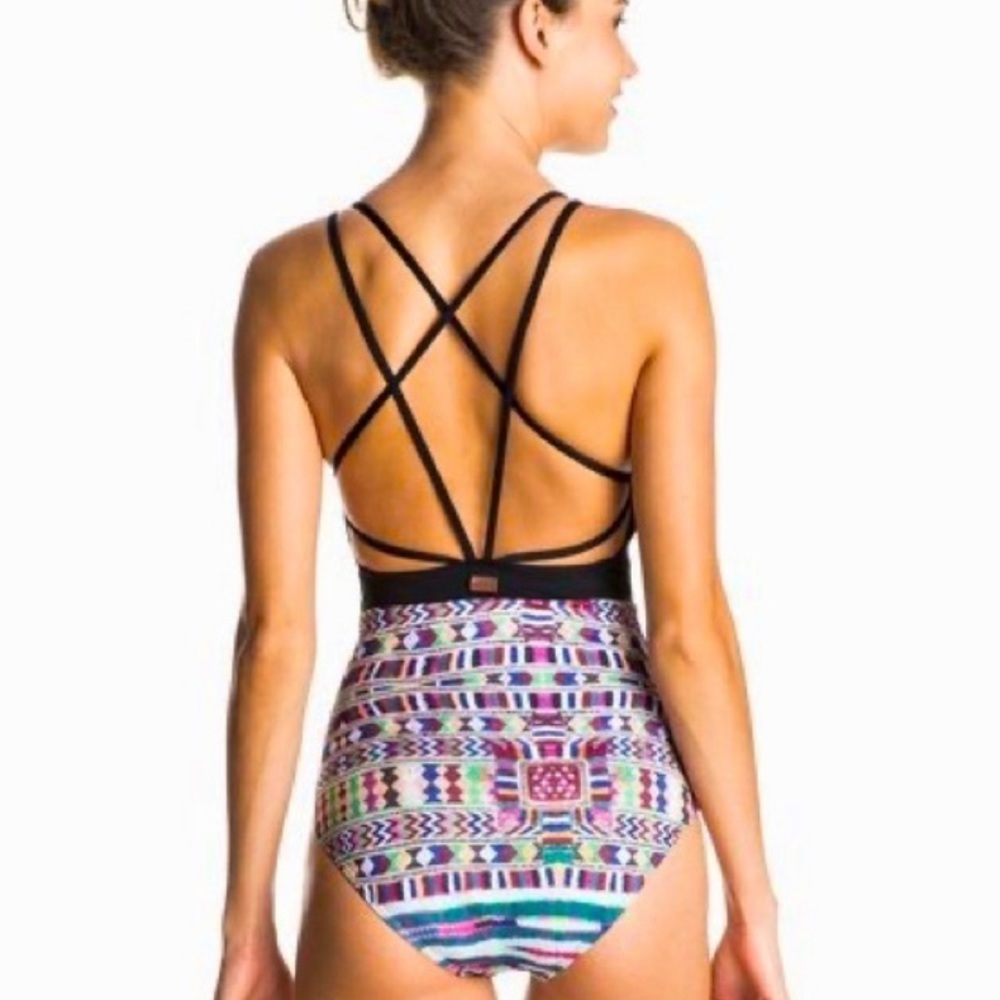 NWT Roxy Cuba Cuba Strappy One Piece
